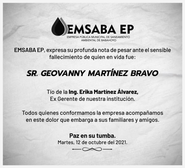 Nota de Pesar