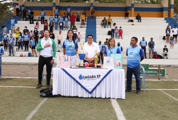 EMSABA EP REALIZÓ OLIMPIADAS 2022