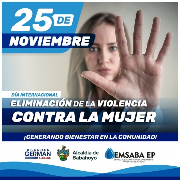 DÍA INTERNACIONAL DE LA ELIMINACIÓN DE LA VIOLENCIA CONTRA LA MUJER