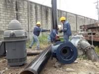 CULMINAN TRABAJOS EN SISTEMA &quot;BRISAS DEL RÍO&quot;